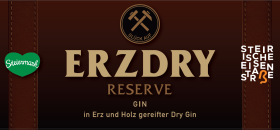 ERZDRY Reserve ein GIN in Erz und Holz gereift " Glück Auf"