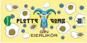 Flotte Goaß # Gin Eierlikör 