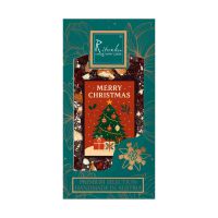 Premium Bitterschokolade - Merry Christmas 95g (Weihnachten)