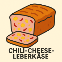Chili-Cheese-Leberkäse