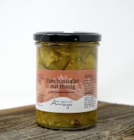 Zucchinisalat mit Honig