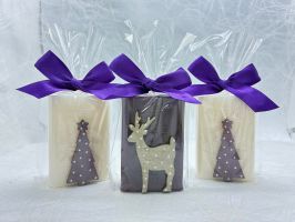 Festliche Weihnachtsseifen