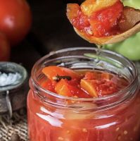 Vegan: Letscho eingekocht