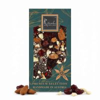 Premium Bitterschokolade - Mandel, Kirsche