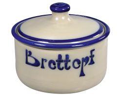 Brottopf - natur mit Farbe - Modern