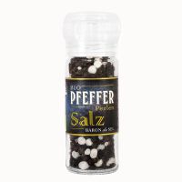 Pfeffer & Perlen Salz Mühle von <i>Baron de Sel</i> 👨‍🍳