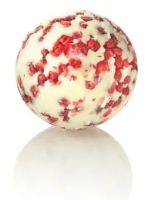 Schafmilch Badekugel-Cranberry 4cm/50g – 1 Stück