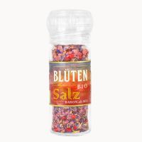 Blüten Salz BIO - Keramikmühle von <i>Baron de Sel</i>🌸