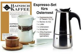 Espresso-Set fürs Osternest