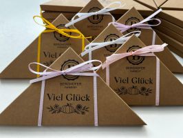 "Viel Glück" Schokolade Dreieck 50g