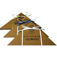 "Zum Geburtstag" Schokolade Dreieck 50g