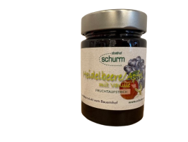 Apfel-Heidelbeer Fruchtaufstrich 200ml