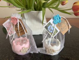 Kerze "zerbrochenes Ei"