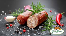 Bio Knoblauchstangerl vom Schwäbisch Hällischen Landschwein