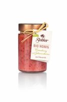 Bio Cremehonig mit Johannisbeeren