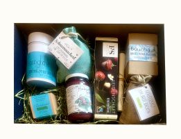 Geschenkkarton GENUSS IN BLAU