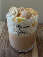 Kerze Toffee Love