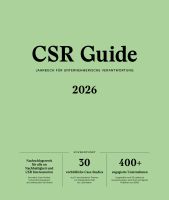 CSR Guide 2026 - Jahrbuch für unternehmerische Verantwortung