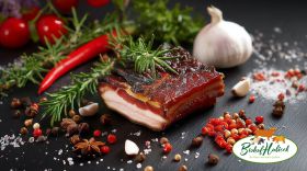 Bio Bauchspeck vom Schwäbisch Hällischen Landschwein