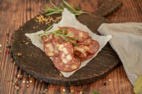 Wildwurst mit Käse 250g