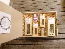 Geschenkbox Graskarton groß