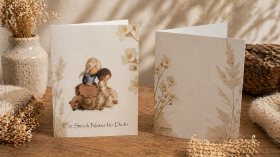 Geschenkkarte „Treue“ Natur Design | Liebevolle Grußkarte