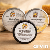 🎀 Natur-Handwerker & Lederpflege - Geschenk / Set