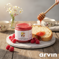 Himbeeren mit Honig 240g