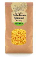 Gelbe Linsen Spiralen