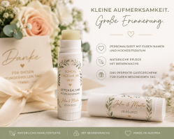 Lippenbalsam Private Label - Geschenke / Hochzeit, Taufe,...