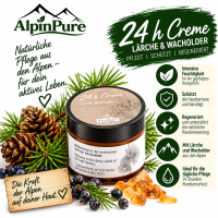 AlpinPure - 24 h Creme mit Lärche & Wacholder