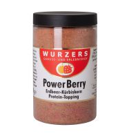Wurzers Power Berry Erdbeer-Kürbiskern-Proteinpulver