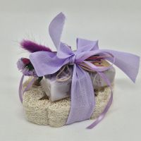 Geschenkset "Violette Wellen"