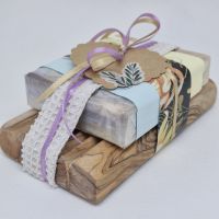 Geschenkset "Lavendel & Gold"