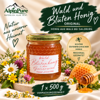 AlpinPure Wald- & Blütenhonig „Goiserwiese“ – Wals/Salzburg