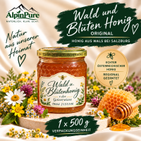 AlpinPure Wald- & Blütenhonig „Goiserwiese“ – Wals/Salzburg