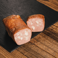 Käseleberkäse – ca. 500 g | Rauchofen-Leberkäse mit Käse