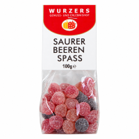 Wurzers Saurer Beerenspaß Fruchtgummi 100g