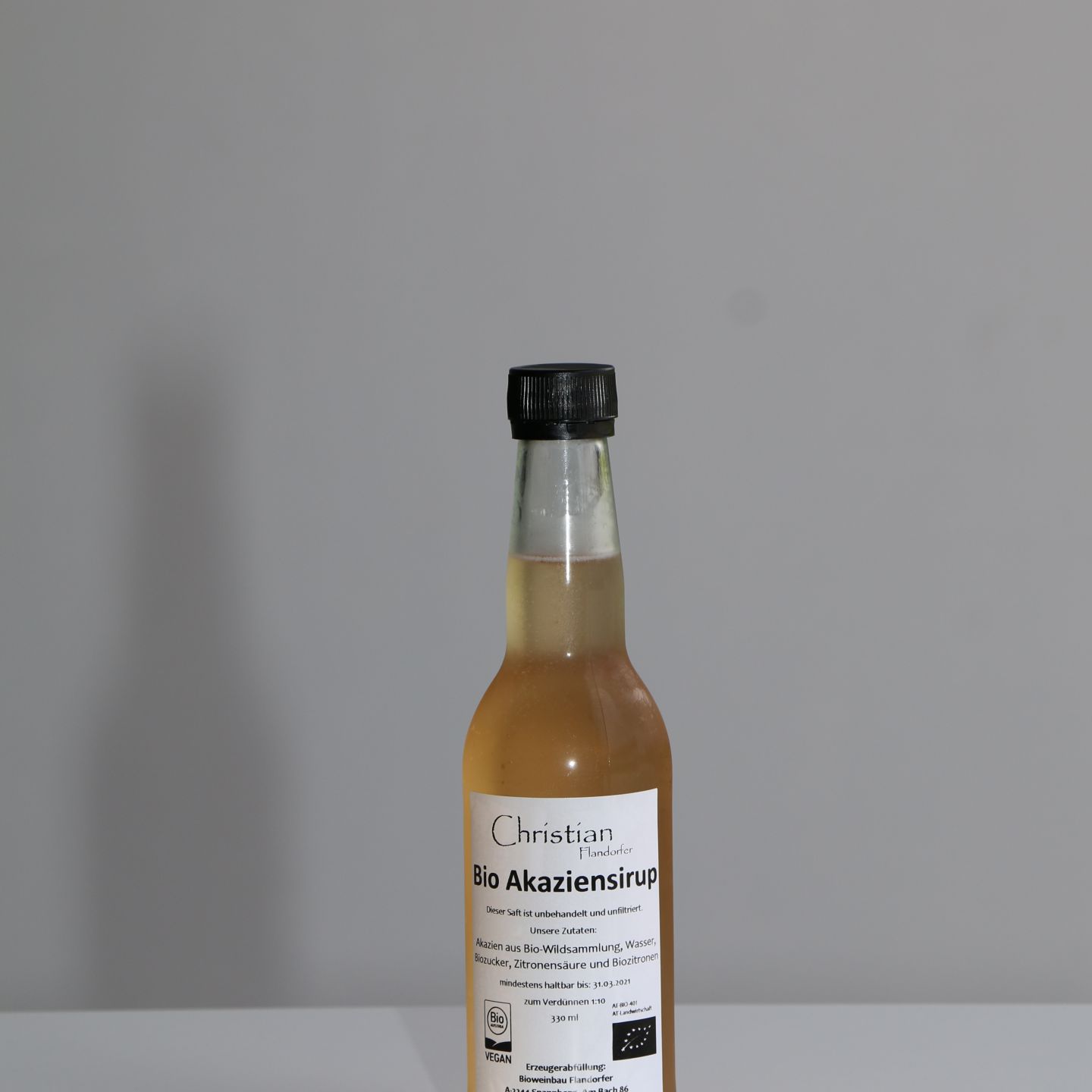 Akaziensirup - Bioweinbau Flandorfer - Bauernladen