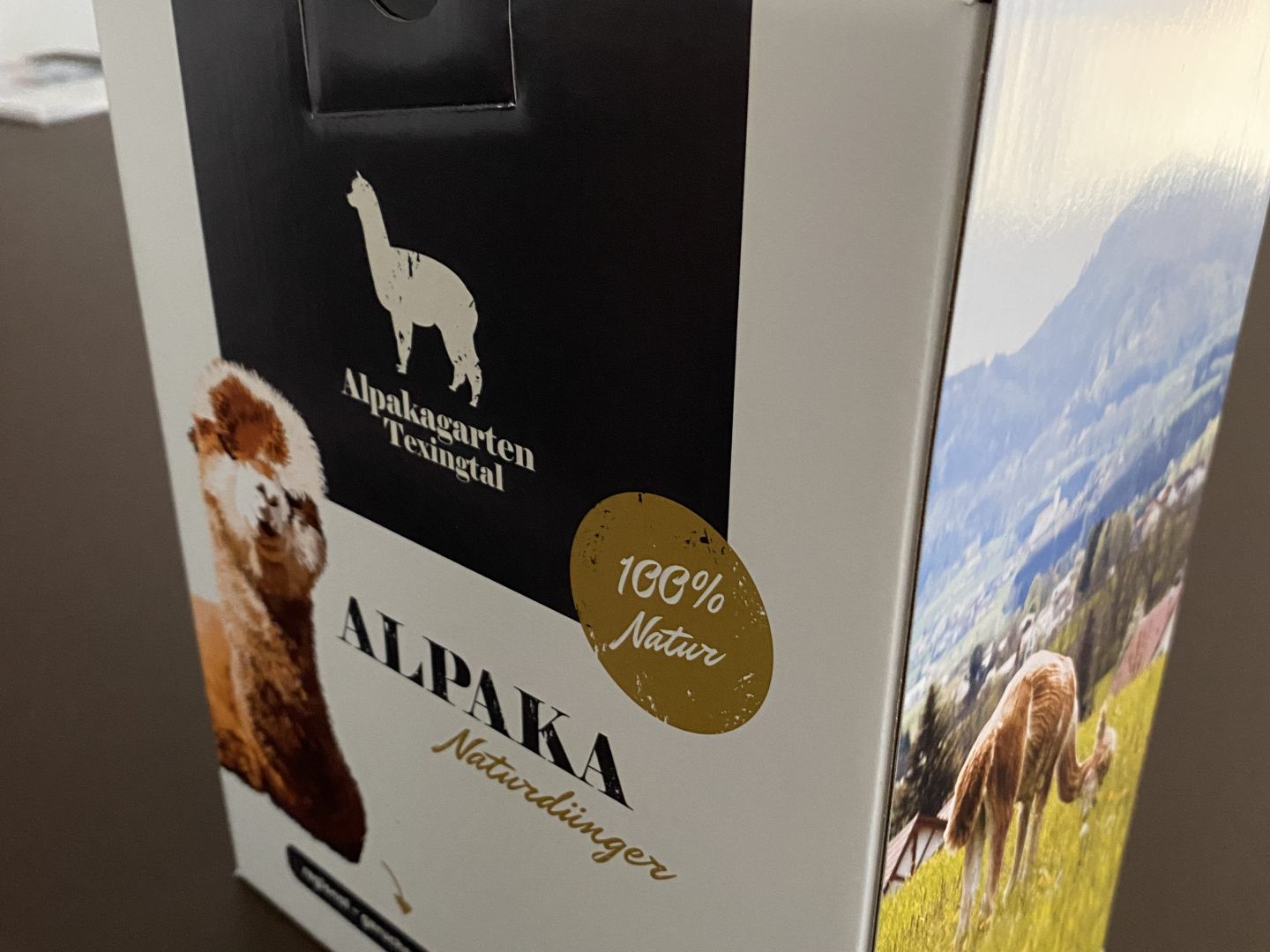 Alpaka Naturdnger 1 kg - Alpakagarten Texingtal - Bauernladen