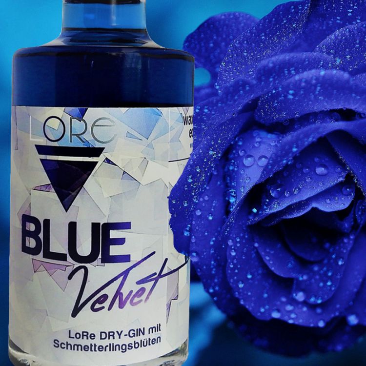 Blue Velvet [blueGin] LoRe Cocktailmanufaktur Destillerie