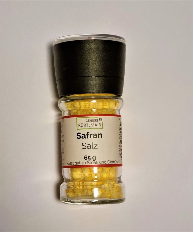 Safran Salz in der Mühle - Genusshof Bürtlmair - Bauernladen