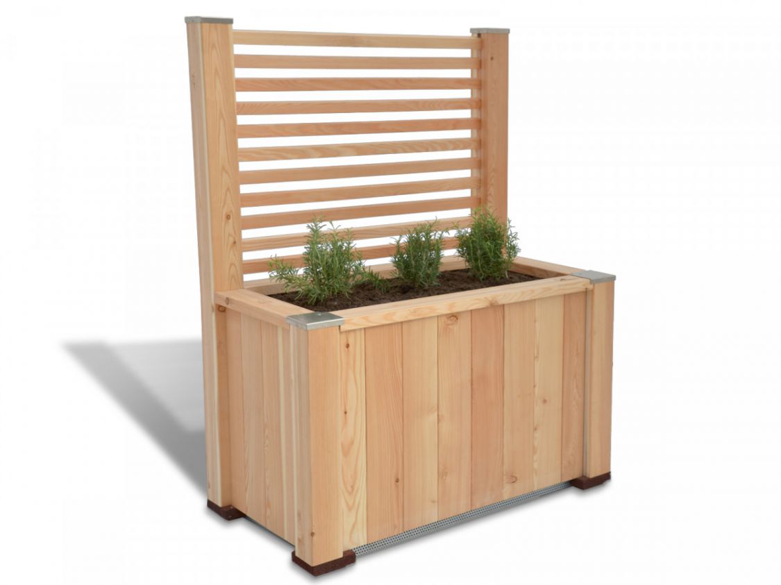 Hochbeet City mit Rankgitter - Timberra® Holzsysteme GmbH - Bauernladen