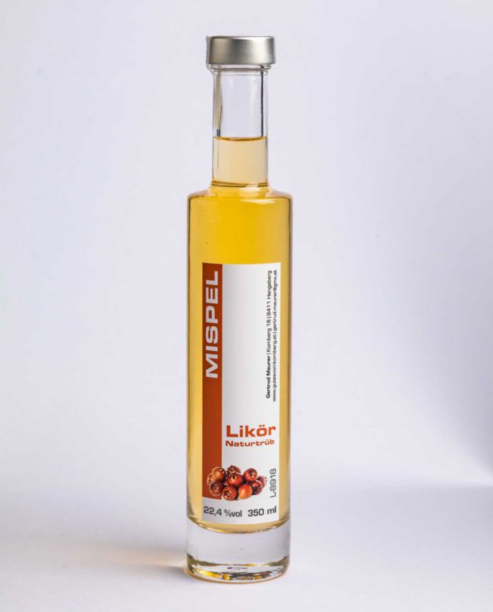 Mispel Likör - Maurer's Frucht Manufaktur - Bauernladen