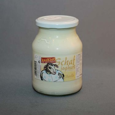 Mildes Vanille-Joghurt aus 100% Bio-Schafmilch