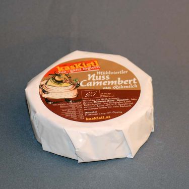 Bio Camembert Nuss aus Rohmilch Demeter