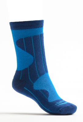 Trekking Socken - cyan / blau