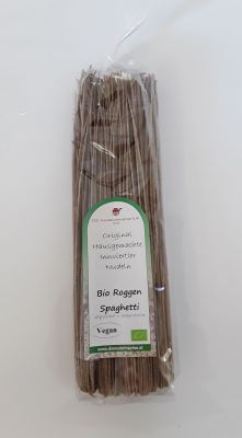 Bio Roggen Spaghetti vegan - Nudelmanufaktur Huber 