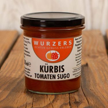 Wurzers Kürbis-Tomaten-Sugo 350ml
