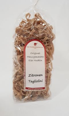Zitronen Tagliolini - Nudelmanufaktur Huber 